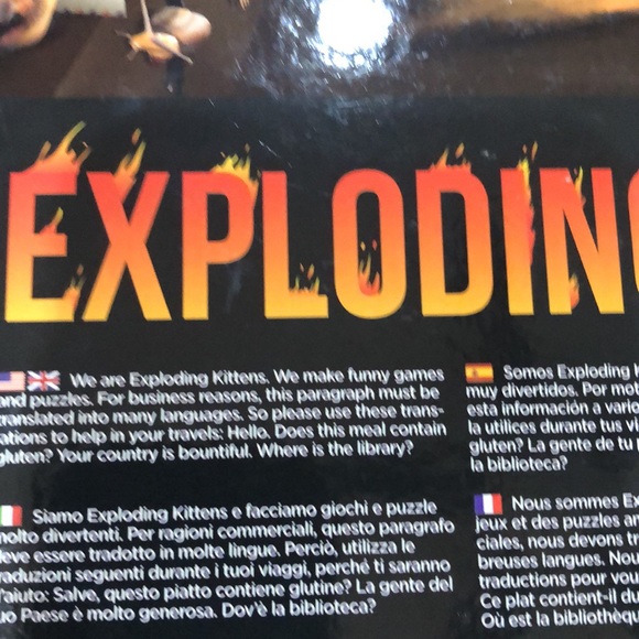 Exploding kittens the slothness of memory 500 piece puzzle new in box - Picture 3 of 3